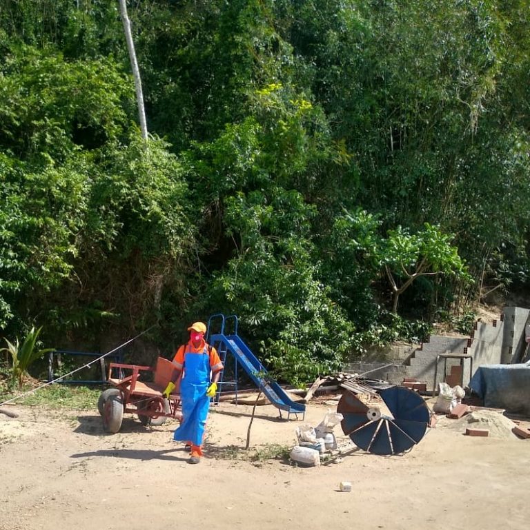 Comlurb já realizou trabalho de lavagem com água de reuso e detergente neutro e hipoclorito em todas as 633 comunidades da cidade
